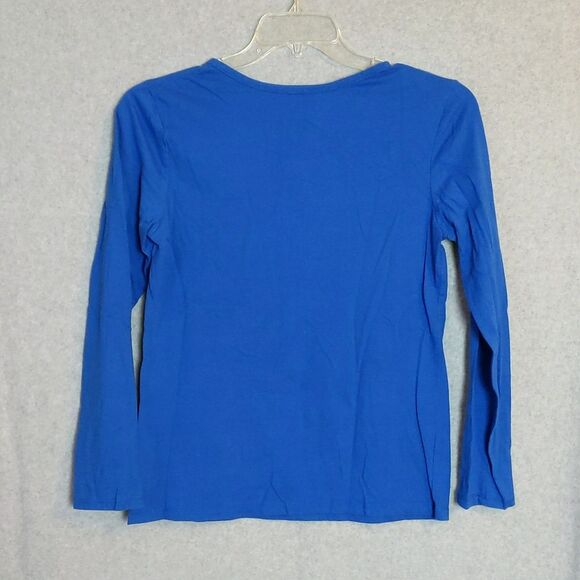 Chilly Willy Penguin Glitter Graphic Holiday Tee Juniors L - Picture 2 of 3